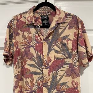 Classic Hawaiian button down shirt